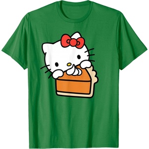 image:imageHello Kitty Slice of Pumpkin Pie TShirtKelly Green
