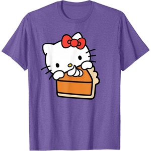 image:imageHello Kitty Slice of Pumpkin Pie TShirtPurple Heather