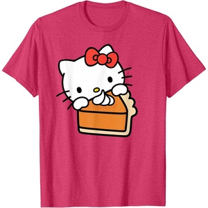 image:imageHello Kitty Slice of Pumpkin Pie TShirtRed Heather