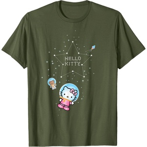 image:imageHello Kitty Star Space TShirtOlive Green