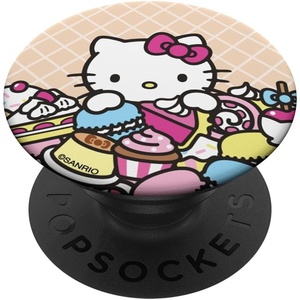 image:imageHello Kitty Sweet Treats Cupcake Candy Macaron PopSockets Adhesive PopGripAdhesive PopGrip
