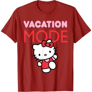 image:imageHello Kitty Vacation Mode TShirtCranberry Red