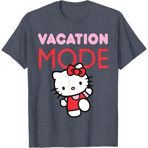 image:imageHello Kitty Vacation Mode TShirtHeather Blue
