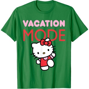 image:imageHello Kitty Vacation Mode TShirtKelly Green