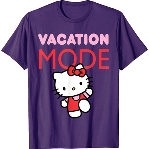 image:imageHello Kitty Vacation Mode TShirtPurple