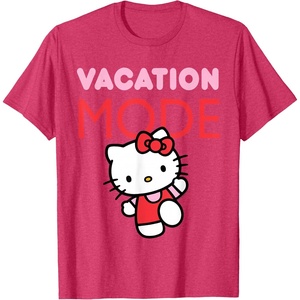 image:imageHello Kitty Vacation Mode TShirtRed Heather