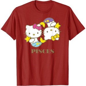 image:imageHello Kitty Zodiac Pisces TShirtCranberry Red