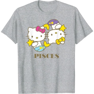 image:imageHello Kitty Zodiac Pisces TShirtHeather Grey