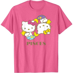 image:imageHello Kitty Zodiac Pisces TShirtPink Heather