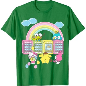 image:imageHello Sanrio Spring Easter Friends Tee Shirt TShirtKelly Green