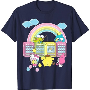 image:imageHello Sanrio Spring Easter Friends Tee Shirt TShirtNavy Blue