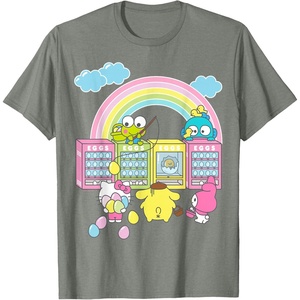 image:imageHello Sanrio Spring Easter Friends Tee Shirt TShirtOlive Heather