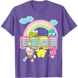 image:imageHello Sanrio Spring Easter Friends Tee Shirt TShirtPurple Heather