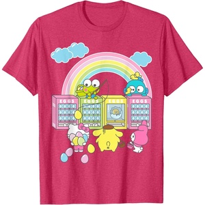 image:imageHello Sanrio Spring Easter Friends Tee Shirt TShirtRed Heather