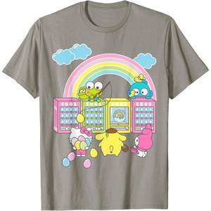 image:imageHello Sanrio Spring Easter Friends Tee Shirt TShirtSlate Grey