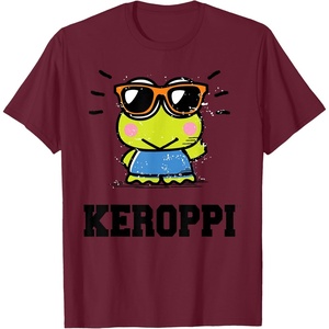 image:imageKeroppi Summer Sunglasses Cute Kawaii Frog TShirtBurgundy