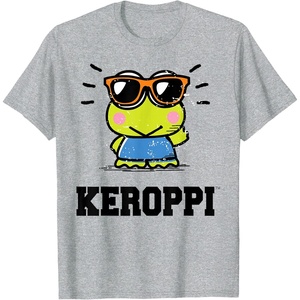 image:imageKeroppi Summer Sunglasses Cute Kawaii Frog TShirtHeather Grey