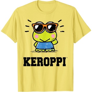 image:imageKeroppi Summer Sunglasses Cute Kawaii Frog TShirtLemon Yellow