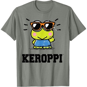 image:imageKeroppi Summer Sunglasses Cute Kawaii Frog TShirtOlive Heather