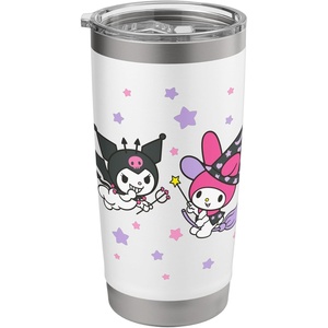 image:imageKuromi amp My Melody Halloween Witches Stainless Steel Insulated TumblerWhite