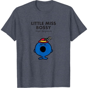 image:imageMr Men Little Miss Bossy TShirtHeather Blue