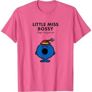 image:imageMr Men Little Miss Bossy TShirtPink Heather