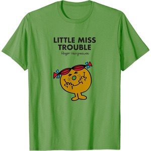 image:imageMr Men Little Miss Trouble TShirtGrass Green