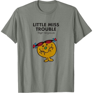 image:imageMr Men Little Miss Trouble TShirtOlive Heather