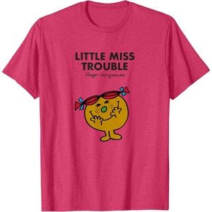 image:imageMr Men Little Miss Trouble TShirtRed Heather