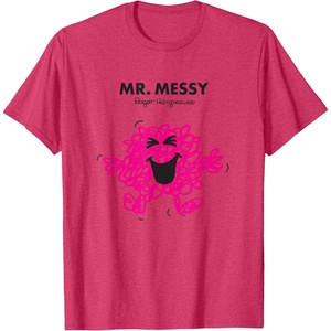 image:imageMr Men Mr Messy TShirtRed Heather