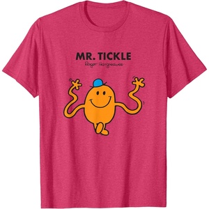 image:imageMr Men Mr Tickle TShirtRed Heather