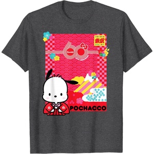 image:imagePochacco Sanrio 60th TShirtDark Heather Grey