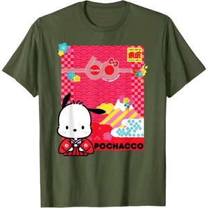 image:imagePochacco Sanrio 60th TShirtOlive Green