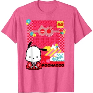 image:imagePochacco Sanrio 60th TShirtPink Heather