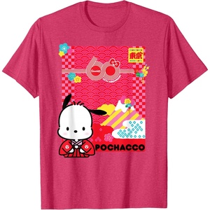 image:imagePochacco Sanrio 60th TShirtRed Heather