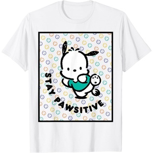 image:imagePochacco Stay Pawsitive Positive Good Energy Fun Vibes TShirtWhite