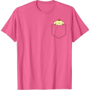 image:imagePompompurin Chest Pocket TShirtPink Heather