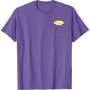 image:imagePompompurin Chest Pocket TShirtPurple Heather