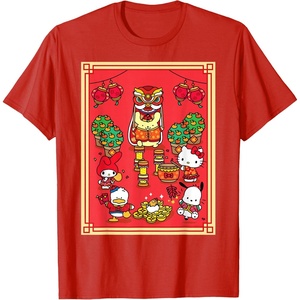 image:imageSANRIO Hello Kitty and Friends Happy Lunar New Year TShirtRed