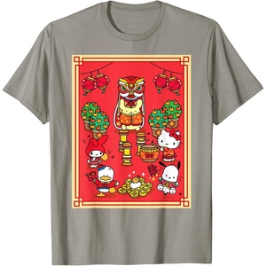 image:imageSANRIO Hello Kitty and Friends Happy Lunar New Year TShirtSlate Grey