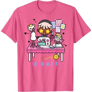 image:imageToca Life x Hello Kitty amp Friends BE Creative TShirtPink Heather