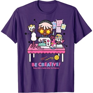 image:imageToca Life x Hello Kitty amp Friends BE Creative TShirtPurple