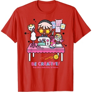 image:imageToca Life x Hello Kitty amp Friends BE Creative TShirtRed