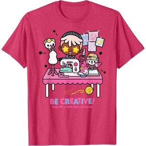 image:imageToca Life x Hello Kitty amp Friends BE Creative TShirtRed Heather