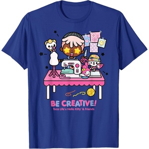 image:imageToca Life x Hello Kitty amp Friends BE Creative TShirtRoyal Blue