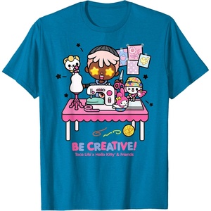 image:imageToca Life x Hello Kitty amp Friends BE Creative TShirtSapphire Blue