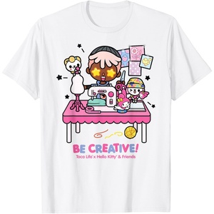 image:imageToca Life x Hello Kitty amp Friends BE Creative TShirtWhite