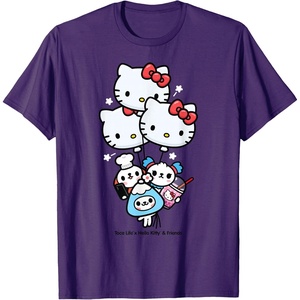 image:imageToca Life x Hello Kitty amp Friends Balloons TShirtPurple