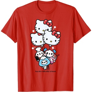 image:imageToca Life x Hello Kitty amp Friends Balloons TShirtRed