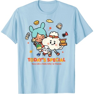 image:imageToca Life x Hello Kitty amp Friends Todays Special TShirtBaby Blue